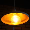 Photo mid-century modern orb light