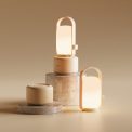 Photo marble desk lamp